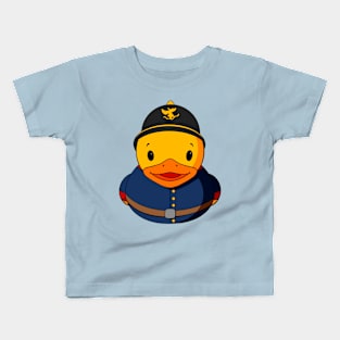 German Officer Rubber Duck Kids T-Shirt